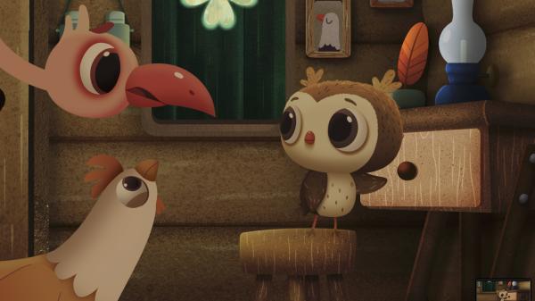 Bild 1 von 1: Mit Rosie und Flo ist Odo in der Hütte der Campleiterin eingesperrt.