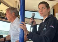 Die neue Kapitänin in der Lübecker Bucht