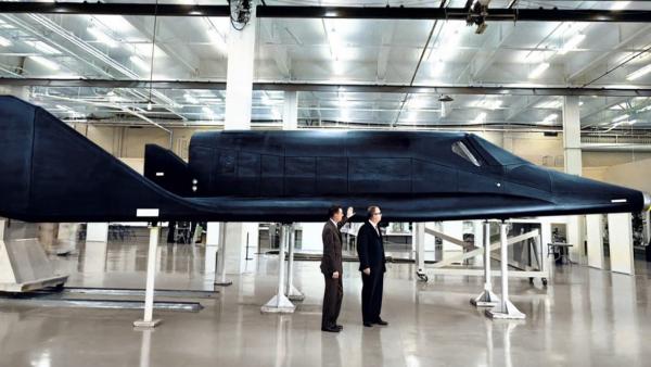 Bild 1 von 3: Die Boeing X-20, auch bekannt als Dyna-soar, wurde in den 50er und 60er Jahren unter strenger Geheimhaltung als Ein-Mann-Raumfähre für die US Air Force entwickelt.