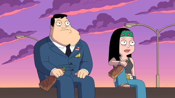 Bild 1 von 8: Stan, l.; Hayley, r.