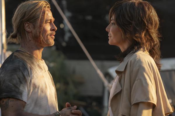 Bild 1 von 12: Ladybug (Brad Pitt, l.); Maria Beetle (Sandra Bullock, r.)