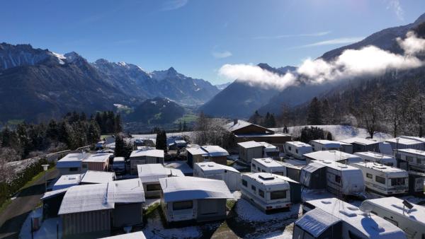 Bild 1 von 2: Stammgäste Wintercamper Brandnertal.