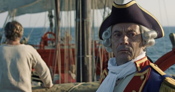 Bild 1 von 13: Louis Antoine de Bougainville (Lionel Aknine), Kommandant der ersten französischen Weltumsegelung.
