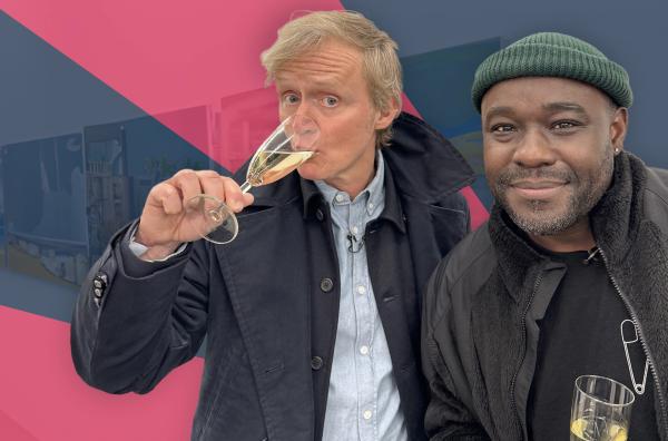 Bild 1 von 2: Es wird groß aufgetischt. Denn Sternekoch Nelson Müller (Die Küchenschlacht und The Taste) nimmt Pierre M. Krause mit auf eine kulinarische Reise. Das Menü beinhaltet Champagner, Austern und ÖFleischkäse? Klingt nach einem Amuse Gueule der besonderen Art. Wir wünschen guten Appetit!