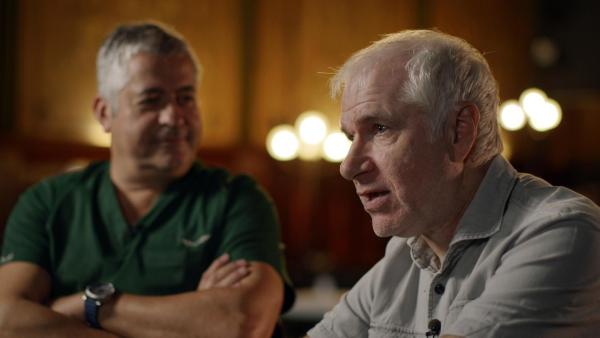 Bild 1 von 4: Im Bild: Ronny Tekal, Norbert Peter.