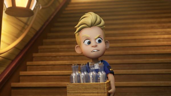 Bild 1 von 3: Gustav von den Mantas weiß, dass Finn einen Brieffreund sucht und hat gleich eine fiese Idee, wie er das ausnutzen kann.
© ZDF/2024 Method Animation  Mediawan kids & family - Honorarfreie Verwendung gemäß AGB im engen inhaltlichen redaktionellen Zusammenhang mit genannter Sendung bei Nennung \