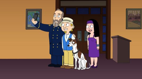 Bild 1 von 11: (v.l.n.r.) James A. Garfield; Jeff; Fleabiscuit; Hayley