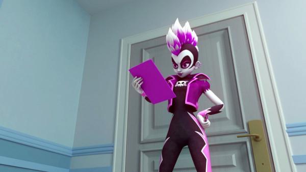 Bild 1 von 3: Marinette ist aufgeregt: Rockstar Jagged Stone wird in der Reality-Show \