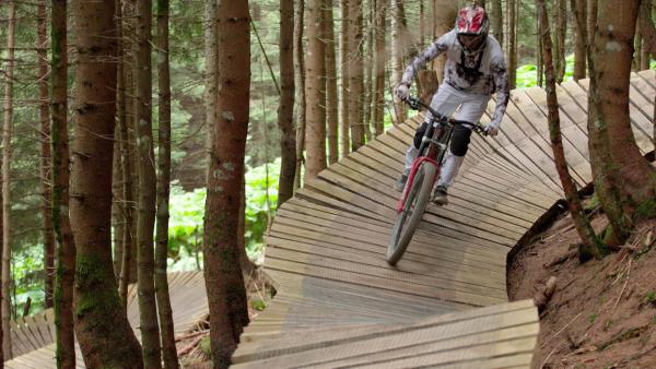 Bild 1 von 10: Im Bild: Bikepark Brandnertal.