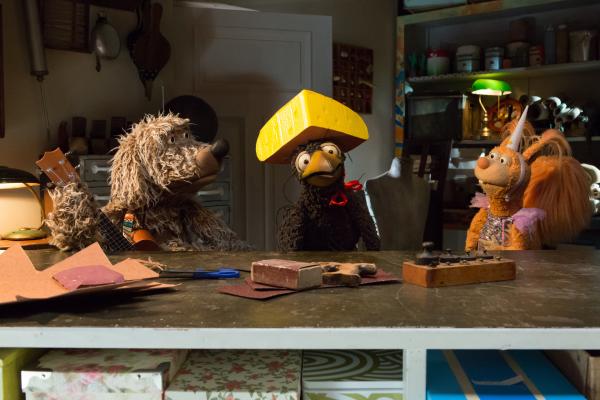 Bild 1 von 3: Schubidu! Buffo (Ulli Voland), Rudi (Lennart Morgenstern) und Ella (Anna Menzel) haben eine Band gegründet. Doch wie soll sie heißen?