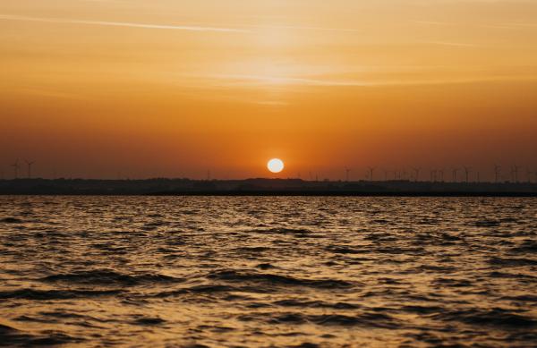 Bild 1 von 7: Sonnenaufgang am Neusiedler See während der Dreharbeiten zu ServusTVs \
