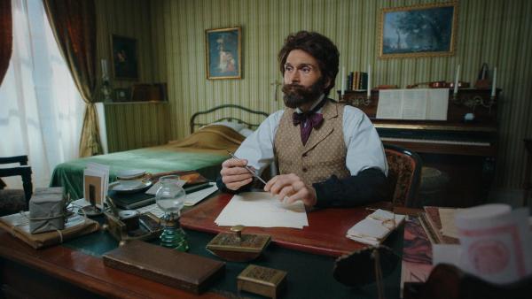 Bild 1 von 12: Im Bild: Reenactment - Komponist Georges Bizet.