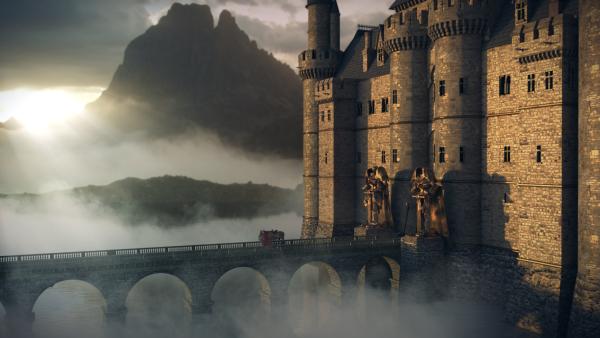 Bild 1 von 15: Die Gralsburg ist ein mythischer Ort und Sitz der sagenumwobenen Gralsgesellschaft. Nur Auserwählte können die Burg sehen.