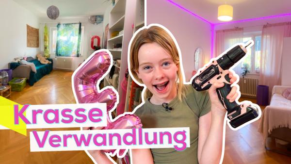 Bild 1 von 1: Das Zimmer von Edith bekommt ein krasses Makeover.