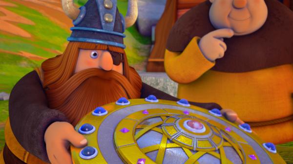 Bild 1 von 7: Wer ein wahrer Wikinger sein will, der muss den kostbaren Schild finden.