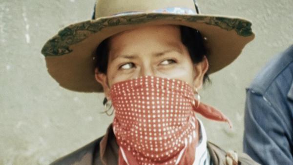 Bild 1 von 3: Im Bild: Frau mit Bandana in Nicaragua.