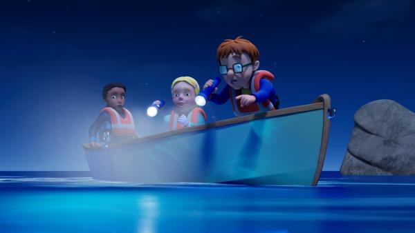 Bild 1 von 3: Schaffen es die Rätsel-Löser Norman, Hannah und Jodie, den mysteriösen Phänomenen auf den Grund zu gehen?