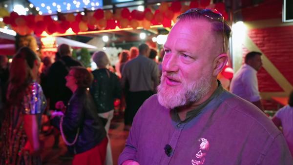 Bild 1 von 1: Kult-Koberer Fabian feiert seinen 50. Geburtstag mit vielen Freunden auf dem Kiez