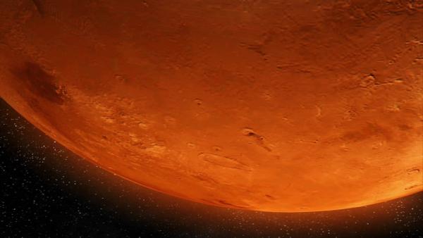 Bild 1 von 2: Für ihre Untersuchungen werfen die Expertinnen und Experten einen Blick auf den Mars, wo sie außerirdisches Leben vermuten.