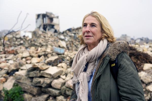 Bild 1 von 7: ZDF-Sonderkorrespondentin Katrin Eigendorf hat in den letzten Jahren häufig aus der Ukraine berichtet.