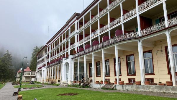 Bild 1 von 22: Im Bild: Hotel Schaltzalp in Davos.
