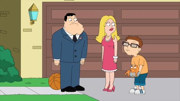 Bild 1 von 16: (v.l.n.r.) Stan Smith; Francine Smith; Klaus; Steve Smith