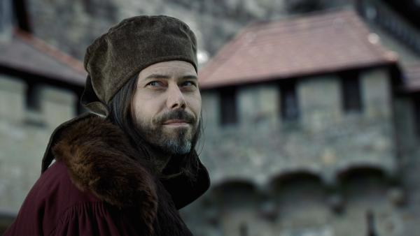 Bild 1 von 15: Wolfram von Eschenbach (Darsteller) ist einer der berühmtesten Dichter des Mittelalters. Vermutlich stammt er aus dem niederen Adel, sicher hat er in höfischen Kreisen verkehrt.