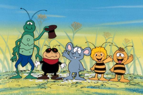 Bild 1 von 11: Im Bild: Willi, Maja, Alexander, Puck und Flip winken Thekla nach.