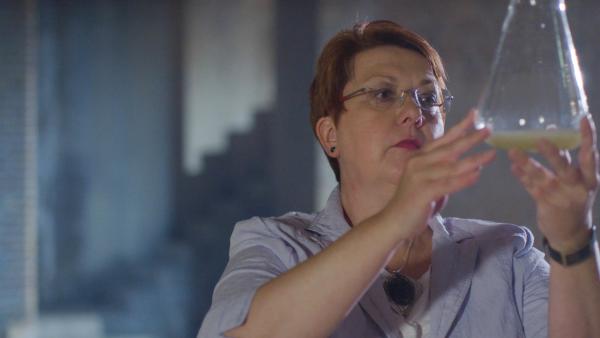 Bild 1 von 12: Forscherin Christina Lee kocht ein Heilmedizin-Rezept aus dem Mittelalter nach.