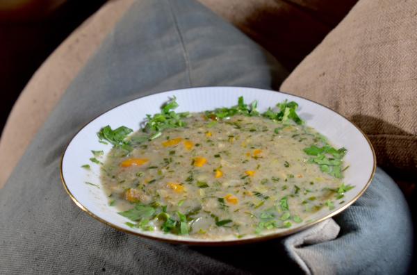 Bild 1 von 4: Grünkernsuppe ? eine alte, regionale Spezialität Nordbadens
