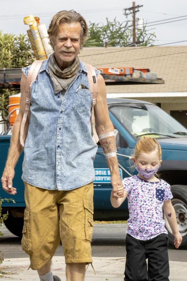 Bild 1 von 3: Im Bild: William H. Macy (Frank Gallagher), Paris Newton (Franny).
