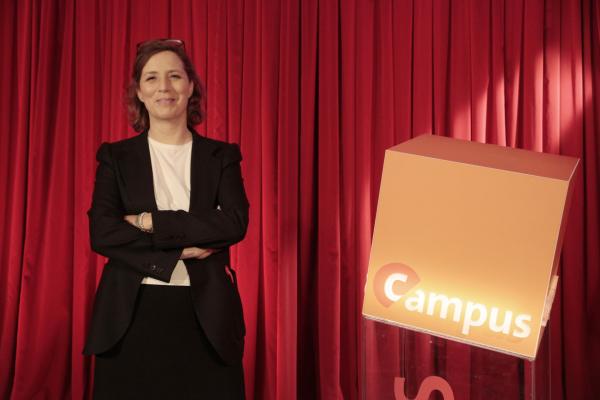 Bild 1 von 5: Heute zu Gast bei Campus Talks: Dr. Hannah Baader.