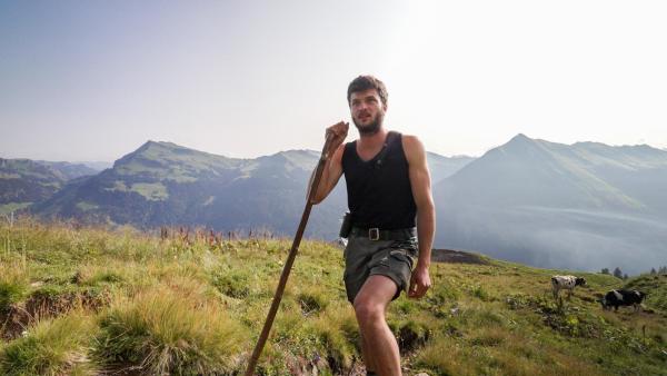 Bild 1 von 6: Im Bild: Clemens Fink, Grasalp