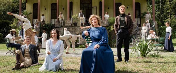 Bild 1 von 14: Im Bild: Joel Basman (Hermann Hesse), Maresi Riegner (Hanna Leitner), Julia Jentsch (Ida Hoffmann), Max Hubacher (Otto Gross).