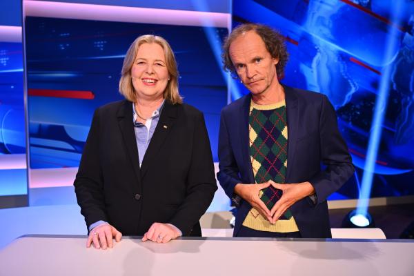 Bild 1 von 12: Bärbel Bas und Olaf Schubert bilden ein Team im \
