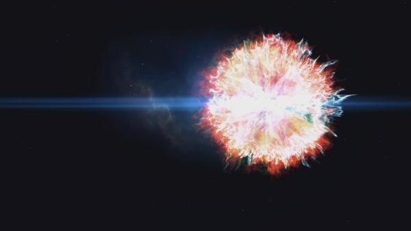 Bild 1 von 4: Das Universum ist ein gefährlicher Ort. Trümmerhagel, Neutronensterne und Antimaterie sind zerstörerische Kräfte.