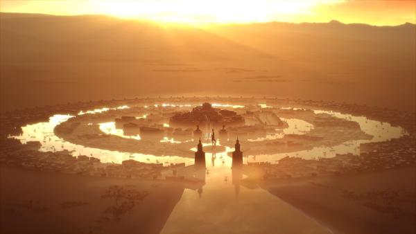 Bild 1 von 15: Der legendäre Inselstaat Atlantis, dessen Untergang der griechische Philosoph Platon beschrieb, wurde zum Synonym für \