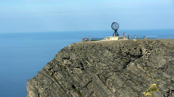 Bild 1 von 2: 30 Grad am Nordkap: In Zeiten des Klimawandels wird es auch im hohen Norden schon mal sehr heiß.