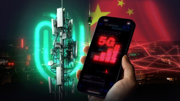 Bild 1 von 1: Die Bundesregierung zieht die Notbremse: Chinesische Technik soll aus dem 5G-Netz ausgebaut werden. Aber wie abhängig sind wir von China im Mobilfunk? Und wie konnte es soweit kommen?