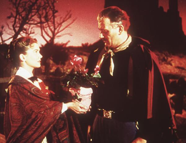 Bild 1 von 7: Joanne Dru, John Wayne