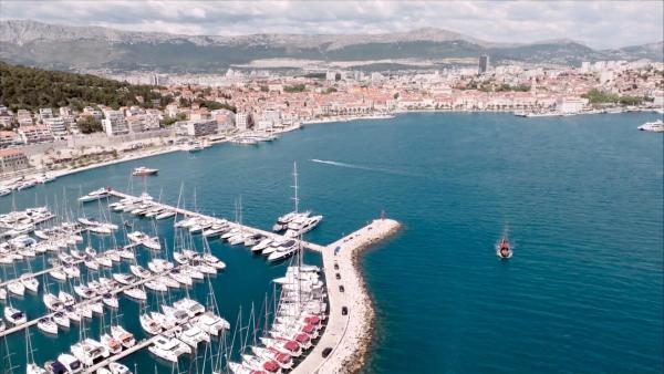 Bild 1 von 14: Im Bild: Split Altstadt.