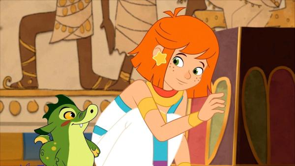 Bild 1 von 20: Im Bild: Lilli und Hektor verstecken sich in Tuts Raum.