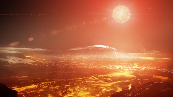 Bild 1 von 2: Die Bewohnbarkeit der Erde nähert sich ihrem Ende. Denn irgendwann stirbt unsere Sonne - spätestens dann muss sich die Menschheit eine neue Heimat suchen.