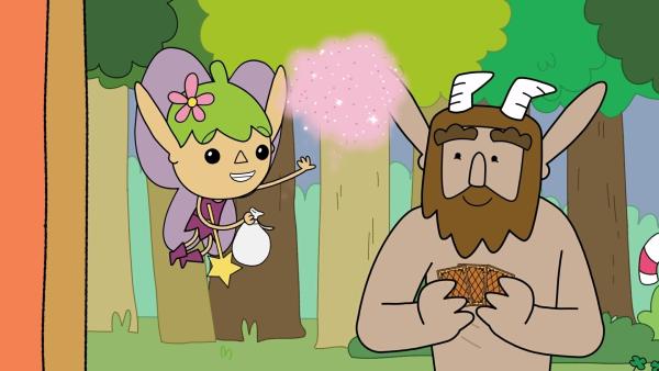 Bild 1 von 2: Twinkle (links) spielt liebend gern das Kartenspiel \