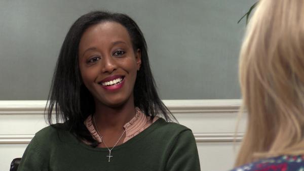 Bild 1 von 1: Marie Kresbach zu Gast bei Bibel TV Das Gespraech