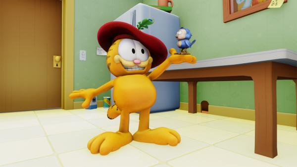 Bild 1 von 2: Garfield als Problemlöser
