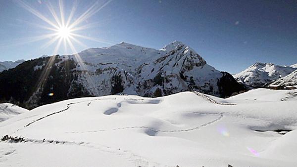 Bild 1 von 1: Im Bild: In dem anderen Seitental im Lechtal oberhalb von Steeg liegt die Ortschaft Kaisers.