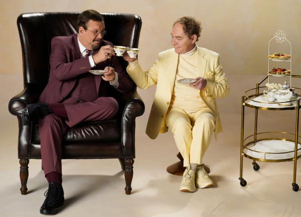 Bild 1 von 10: A.V. (Penn Jillette, l.); Pus (Teller, r.)