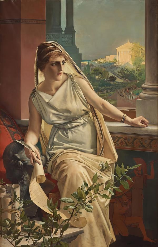 Bild 1 von 5: In den Geschichtsbüchern ist über Hypatia von Alexandria vor allem eins hängengeblieben: Die Geschichte ihrer dramatischen Ermordung. Über ihre Schriften zu mathematischen Prinzipien und technischen Erfindungen ist kaum etwas bekannt.