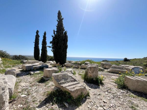 Bild 1 von 13: Im Bild: Zypern - Ein Paradies für Archäologen. Die römische Siedlung Kurion in der Nähe der Stadt Limassol.